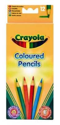 CRAYOLA Crayola Krāsainie zīmuļi, 12 gb.
