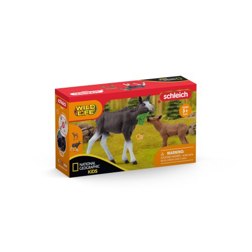 SCHLEICH WILD LIFE Alnis ar teliņu (NatGeo)