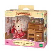 SYLVANIAN FAMILIES Šokol. trušu māsa ar rakstāmgaldu