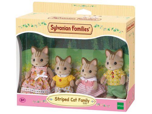 SYLVANIAN FAMILIES Svītraina kaķu ģimene