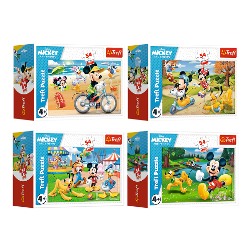 TREFL DISNEY Puzle Mini Mikijs, 54 gab.