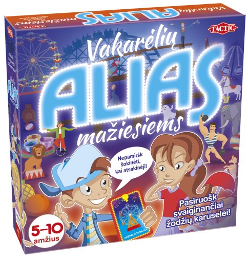 TACTIC Board Game Alias junior party (Lietuviešu val.)