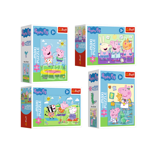 TREFL PEPPA PIG Mini Maxi puzle „Cūciņa Peppa