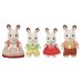 SYLVANIAN FAMILIES Ģimene - Šokolādes trušu ģimene