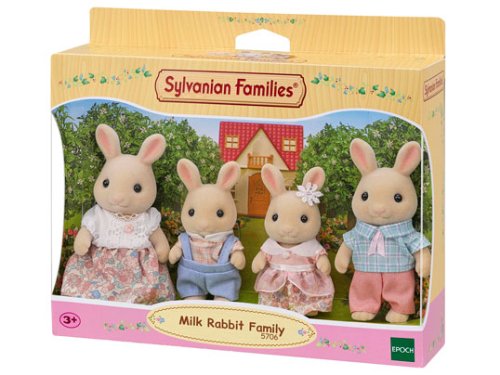 SYLVANIAN FAMILIES Figūriņas Piena trušu ģimenīte