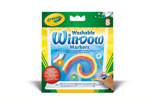 CRAYOLA Markeri stiklam, 8 gb.