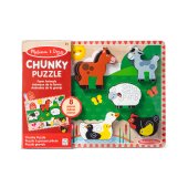 MELISSA & DOUG Lauku saimniecības puzle ar lieliem gabaliem