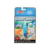 MELISSA & DOUG Ūdens krāsojamā grāmata MELISSA Water Wow! – Zemūdens pasaule