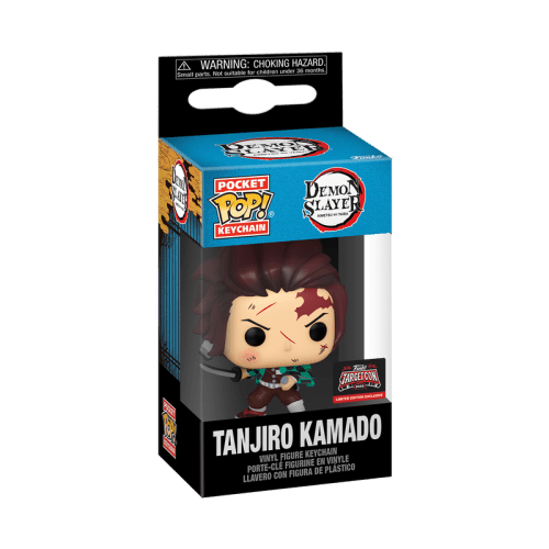FUNKO POP! atslēgu piekariņš: Demon Slayer - Tanjiro Kamado