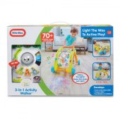 MGA LITTLE TIKES 3-in-1 staigulītis & aktivitāšu galds