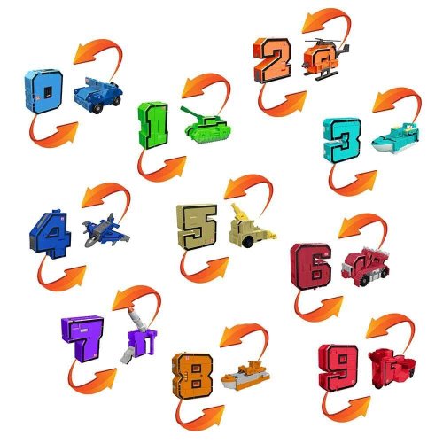 EMCO POCKET MORPHERS Mega-Bot Cipars - Transformers (2.Sērija)