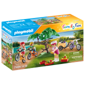 PLAYMOBIL CAMPING Izbrauciens ar kalnu velosipēdiem 71426