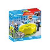 PLAYMOBIL ACTION HEROES Ugunsdzēsējs ar gaisa spilvenu 71465