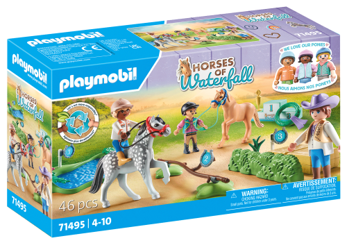PLAYMOBIL HORSES OF WATERFALL Poniju turnīrs 71495