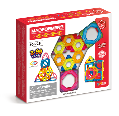 MAGFORMERS магнитный конструктор Challenger 30 деталей