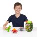 SMASHERS interaktīvā rotaļlieta Jurassic Mini Light-Up Dino pārsteiguma ola