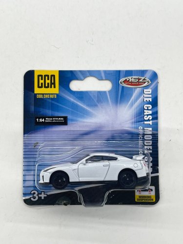 MSZ Die-cast Nissan GTR auto modelis mērogā 1:64
