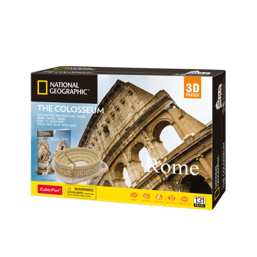CubicFun 3D Puzle National Geographic - Kolizejs