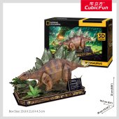 CUBIC FUN National Geographic 3D Puzle Stegozaurs