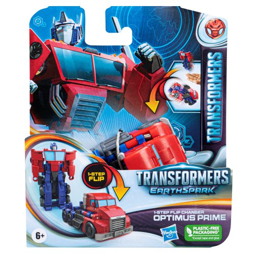 TRANSFORMERS Earthspark Figūriņa Terran, 1 soļa tranformers
