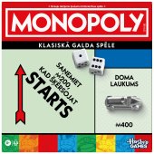 MONOPOLY Galda spēle Classic Refresh (Latviešu val.)