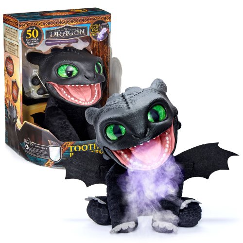 HOW TO TRAIN YOUR DRAGON Real FX Interaktīvā lelle – Nezobs