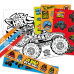 HOT WHEELS MOSTER TRUCKS uzlīmju aktivitāšu komplekts