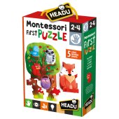 HEADU Montessori pirmā puzle - Mežs