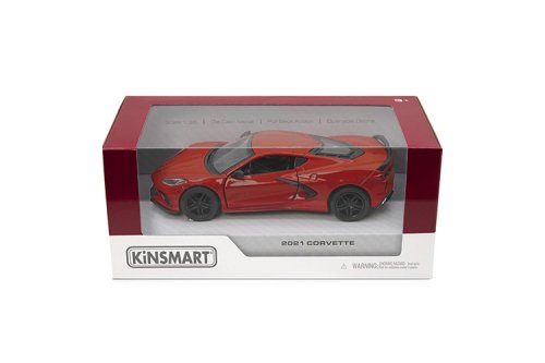 KINSMART Miniatūrais modelis - 2021 Corvette, izmērs 1:36