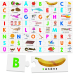 HEADU Montessori taustāmie burtiņi Abc (latviešu val.)