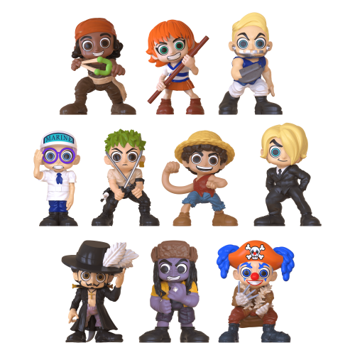 ONE PIECE Mini figūriņa necaurspīdīgā iepakojumā, 5 cm