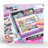 STYLE 4EVER 3 in 1 LED panelis dimantiņu mākslai