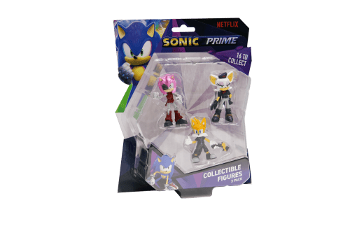 SONIC Figūriņas 3-paka, 6,5 cm