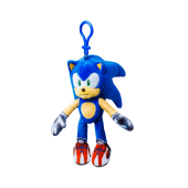 SONIC Piespraužama plīša rotaļlieta, 15 cm