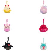 SQUISHMALLOWS Piespraužamā mīkstā rotaļlieta, Valentīndienas sērija, 8 cm