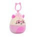 SQUISHMALLOWS Piespraužamā mīkstā rotaļlieta, Valentīndienas sērija, 8 cm