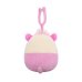 SQUISHMALLOWS Piespraužamā mīkstā rotaļlieta, Valentīndienas sērija, 8 cm