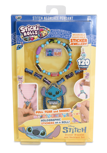 STICKI ROLLS STITCH kaklarotas un rokassprādzes komplekts
