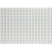 Nonwoven table Runner Grid, sage, 40x500cm