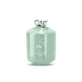 Helium tank, green, 100 balloons