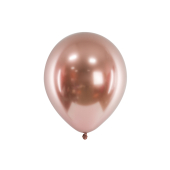 Glossy Balloons 30cm, rose gold (1 pkt / 10 pc.)