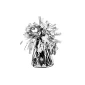 Foil balloon weight, silver (1 pkt / 4 pc.)