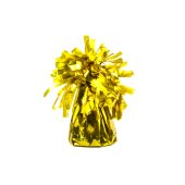 Foil balloon weight, gold (1 pkt / 4 pc.)