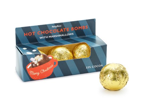 Chocolate balls with marshmallows, 72g (1 pkt / 3 pc.)