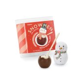 Chocolate snowmans with milk filling, 144g (1 pkt / 4 pc.)