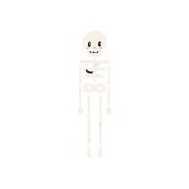 Hanging decoration Skeleton, 110 cm, mix