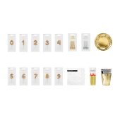 Assortment for metal display stand