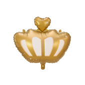 Foil balloon Crown, 52x42cm, mix