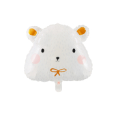 Foil balloon Polar bear, 51x45cm, mix