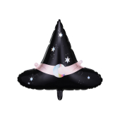 Foil balloon Witch Hat, 66,5x57,5 cm, mix